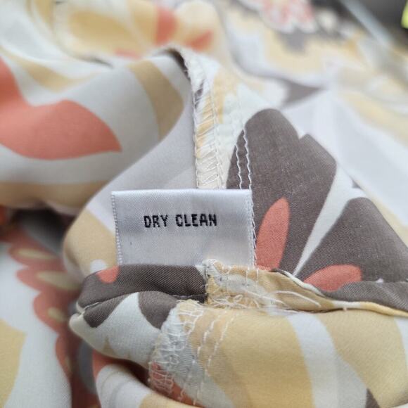 Women's Talbots Floral Silk Wrap Blouse Size‎ 14 Top - Picture 7 of 7